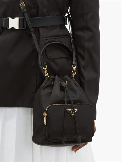 bucket bag prada nylon